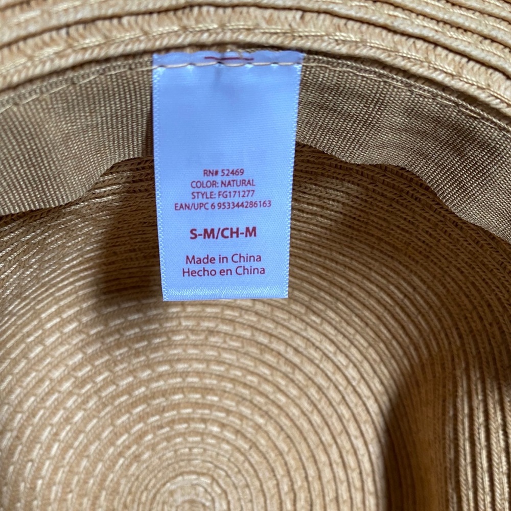 Straw Hat With Oversize Brim - Picture 2 of 6